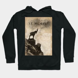 St. Moritz,Piz Nair,Switzerland Hoodie